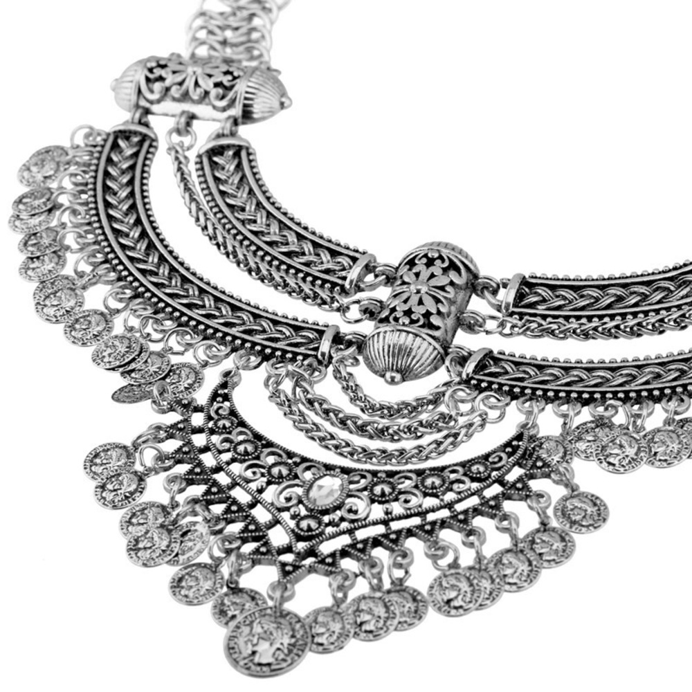 Boho Gypsy Silver Statement - Picture 5 of 6